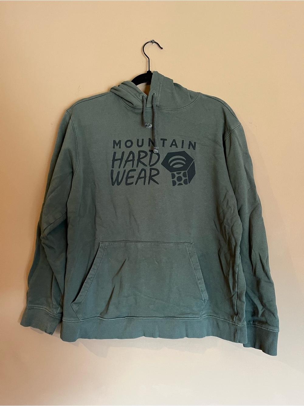 Mountain Hardwear Organic Cotton Logo Hoodie Sage Green